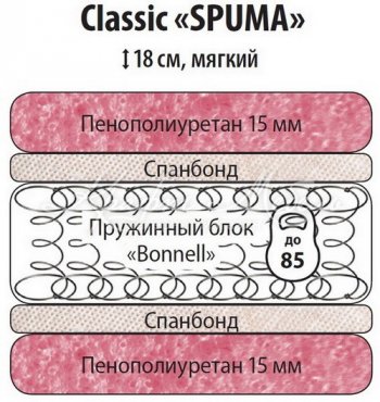 Классик Спума 900 в Тогучине - mebel154.com