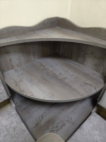 Кухонный уголок Миссия с полкой ткань в Тогучине - mebel154.com