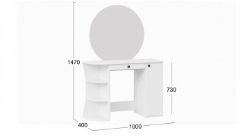 Стол туалетный «Соло» Тип 1 в Тогучине - mebel154.com
