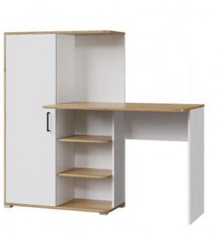 Стол со шкафом STIF белый(правый/левый) в Тогучине - mebel154.com