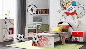 Комплект для детской Футбол(ваша меб.) в Тогучине - mebel154.com
