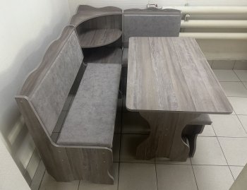 Кухонный уголок Миссия с полкой, ткань(локи) в Тогучине - mebel154.com