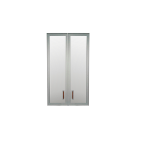 Комплект дверей Приоритет стекло в алюм. рамке К-981 (К-945, КФ-945) в Тогучине - mebel154.com