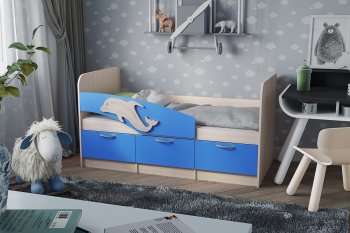 Кровать Дельфин 1.6 в Тогучине - mebel154.com