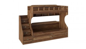 Кровать двухъярусная с приставной лестницей Навигатор в Тогучине - mebel154.com