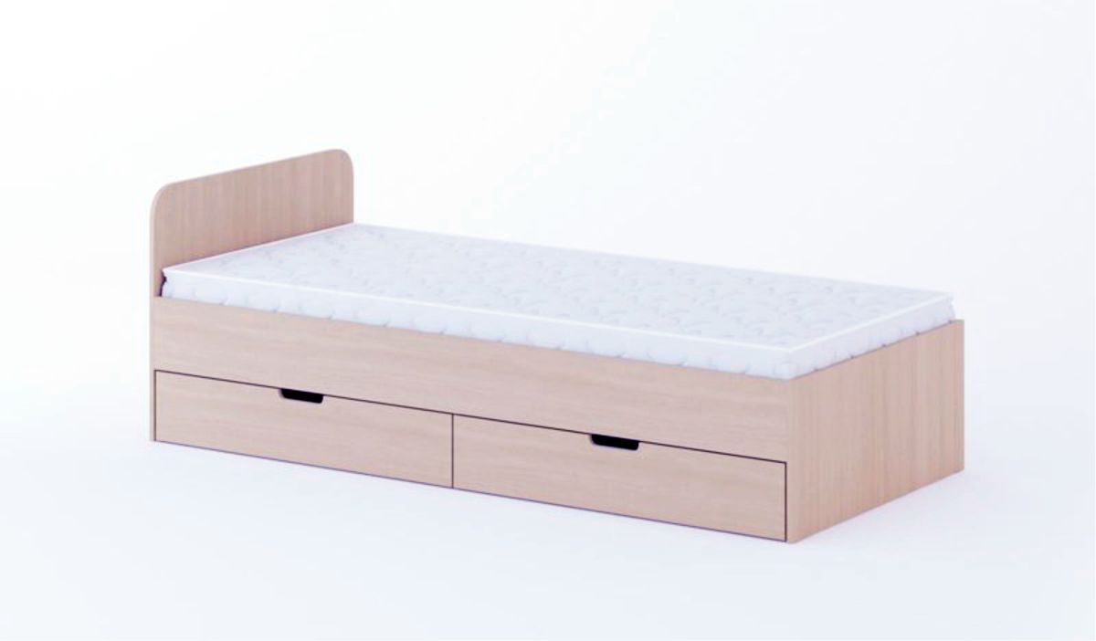 Кровать с ящиками Фиджи в Тогучине - mebel154.com