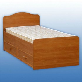 Кровать односпальная с ящиками в Тогучине - mebel154.com