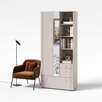 Вешалка с зеркалом Одетта (ВШ1) в Тогучине - mebel154.com