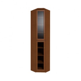 Шкаф для книг угловой фасад Стекло 10 Марракеш в Тогучине - mebel154.com