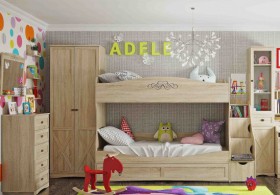 Шкаф для одежды 2-х дверный 92 Adele в Тогучине - mebel154.com