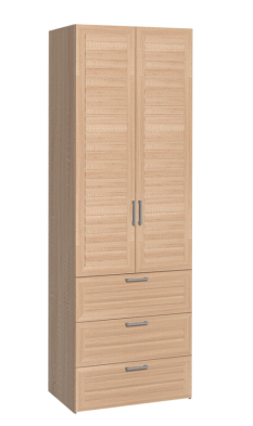 Шкаф для одежды 2-х дверный с ящ 12 Регата в Тогучине - mebel154.com
