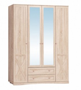 Шкаф для одежды 4-х дверный 9 Adele в Тогучине - mebel154.com