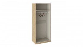Шкаф для одежды с 1 зеркальной дверью Квадро в Тогучине - mebel154.com