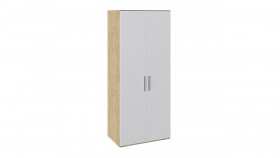 Шкаф для одежды с 2 глухими дверями Квадро в Тогучине - mebel154.com