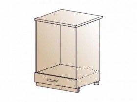 Шкаф нижний для духовки Сити ШНД 600 в Тогучине - mebel154.com